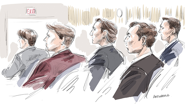 Court hears legal arguments in former world junior hockey players' sex assault case